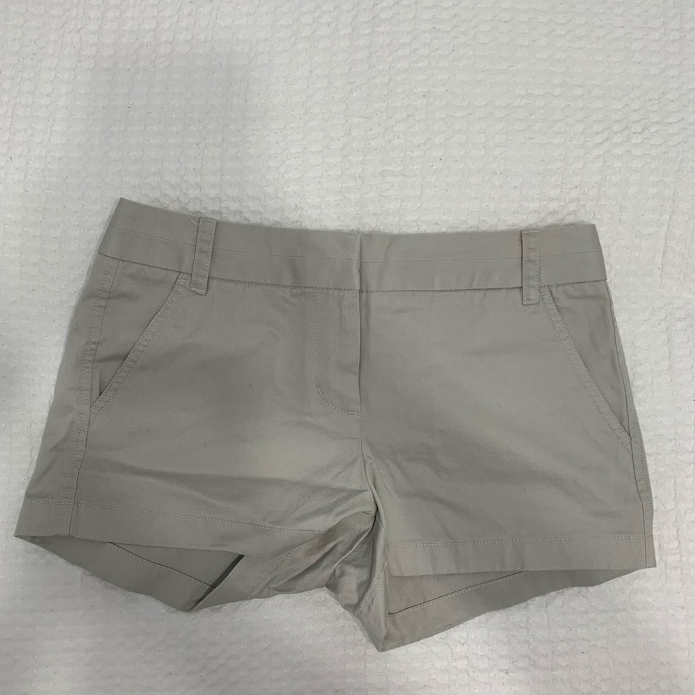 J. Crew chino shorts, size 6